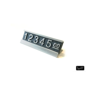 Sm prislapper til salg av varar - HLD-B Alu/Slv