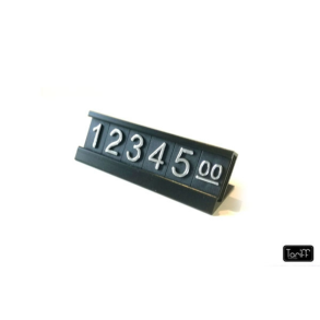 Sm prislapper til salg av varar - HLD-B Svart/Slv