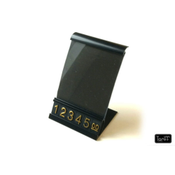 Sm prisskilte til varesalg  - HLD-LUX Sort/Guld