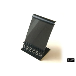 Sm prisskilte til varesalg - HLD-LUX Sort/Slv