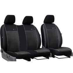 Exclusive, med eco-lder og sort alcantara