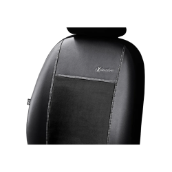 Exclusive, med eco-lder og sort alcantara