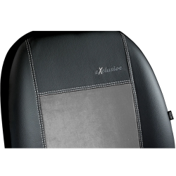 Exclusive, med eco-lder og gr alcantara