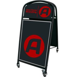 Ellipse Lux Street-skilt A1