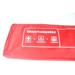  Sikkerhetssett til bilen - med 1 fargetrykk