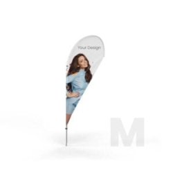 Beachflag DROP 262 cm