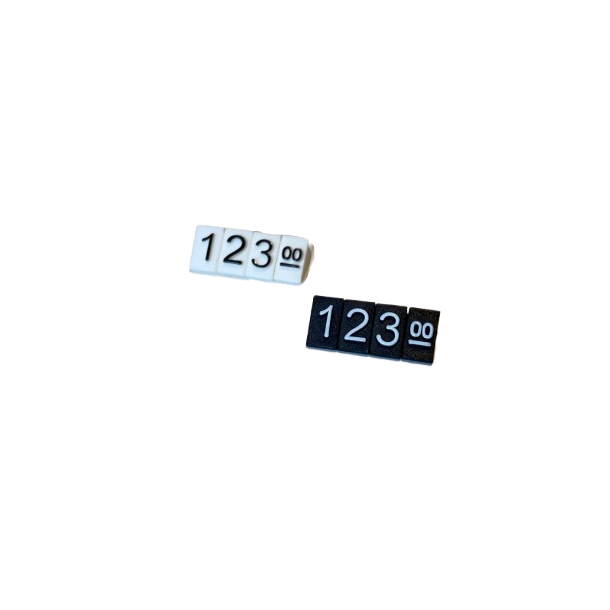 Small price tags for merchandise sales - Mini Delta