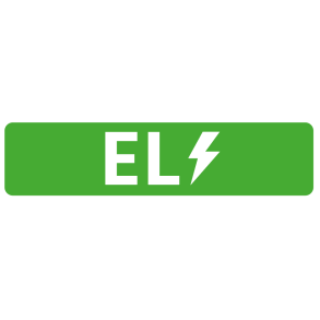  EL - Deko-plade til nummerpladeramme