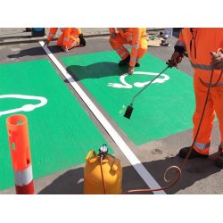 5 stk  stribe 10050 cm hvid