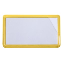 50 stk - Selvklbende etiketholder til hyldeforkanter 40x120mm