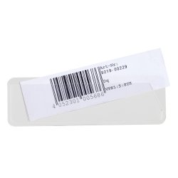 50 stk - Magnetisk etiketholder til hyldeforkanter 31x100mm