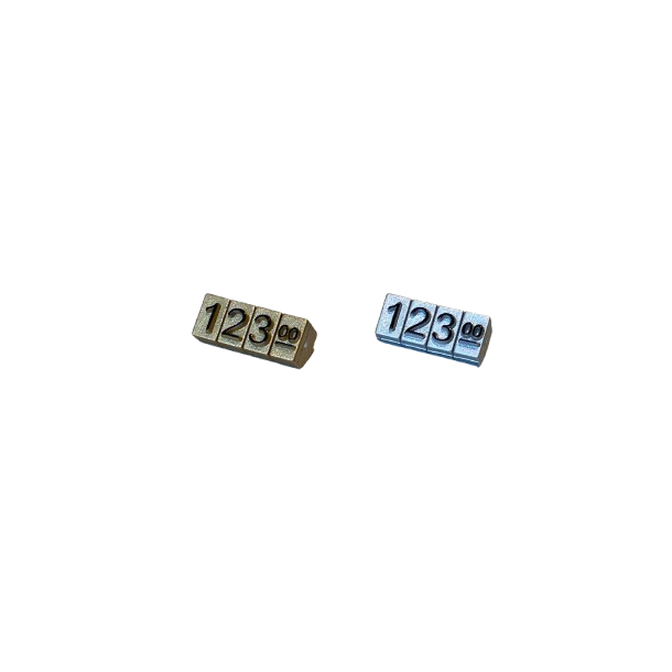 Small price tags for merchandise sales - Mini Festive