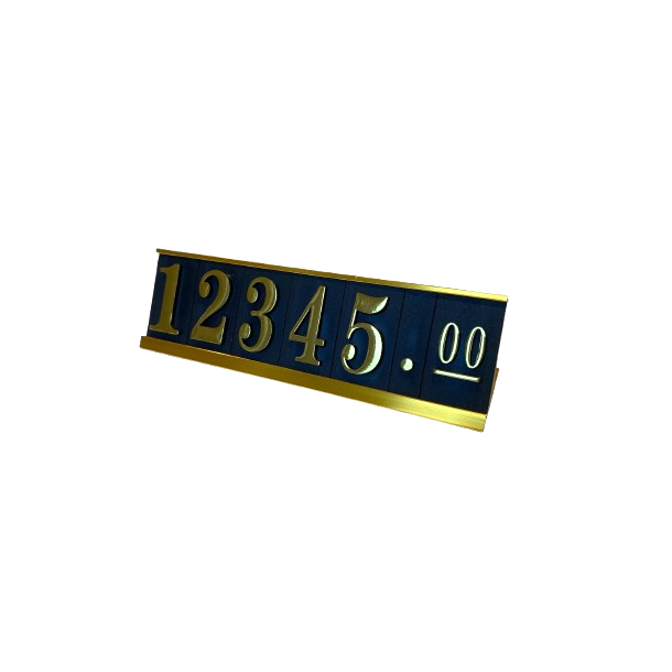 Price tags for merchandise sales - Finesse Gold/Gold
