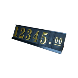 Prisskilte til varesalg - Finesse Sort/Guld