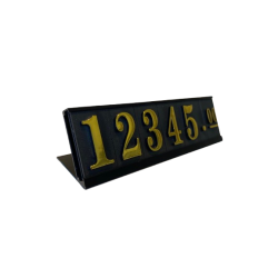 Prisskilte til varesalg - Finesse Sort/Guld