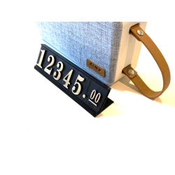 Prisskilte til varesalg - Finesse Sort/Slv