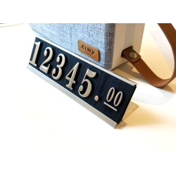 Prisskilte til varesalg - Finesse Alu/Slv