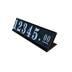 Prisskilte til varesalg - Finesse Sort/hvid