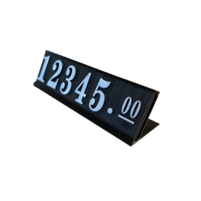 Prislapper til salg av varar - Finesse Svart/hvit