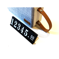 Prisskilte til varesalg - Finesse Sort/hvid