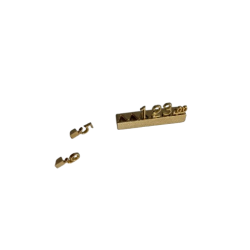 Sm prisskilte til varesalg - LUX SemiGuld Drop