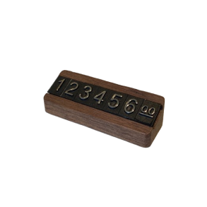 Sm prislapper til salg av varar - HLD-W slv/svart