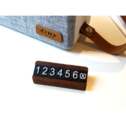 Sm prisskilte til varesalg - HLD-W Hvid/Sort