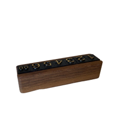 Sm prisskilte til varesalg - HLD-W Guld/Sort