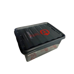 Opbevaringskasse til skilt, for beskyttelse af sugekopperne - leveres uden indhold.