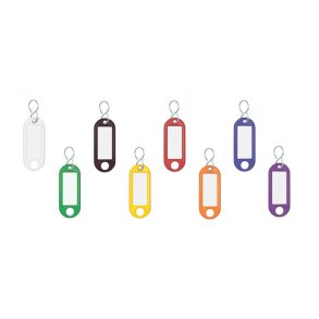 100 stk Nkkelmerke med S-krok