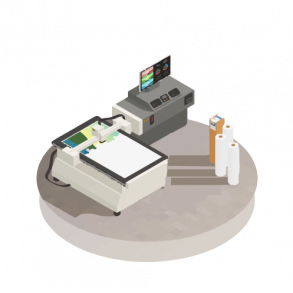 Klichefremstil 1 farvetryk