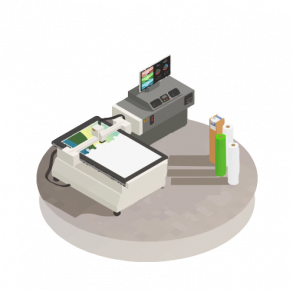 Klichefremstil 2 farvetryk/ frste gang