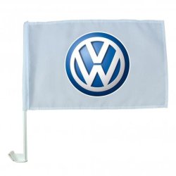 Bilmerkeflagg til sidevinduet