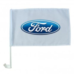 Bilmerkeflagg til sidevinduet