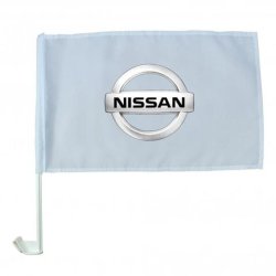 Bilmerkeflagg til sidevinduet