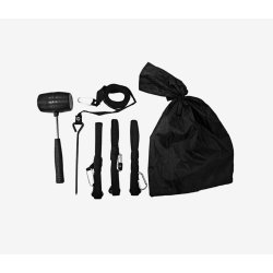 Popup telt 3x6 meter PRO, uten sider - inkl. full digital utskrift