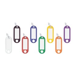 100 stk Nkkelmerke med ring