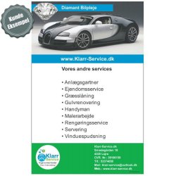 Papirmtter model Standard - Farvet tryk