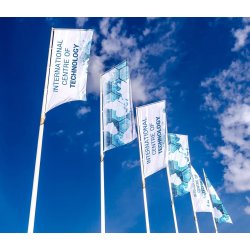 Reklameflag 300 x 120 hjformat