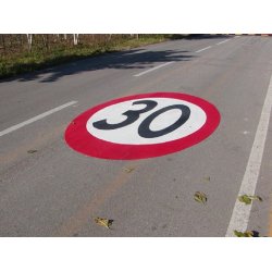  stribe 10010 cm hvid