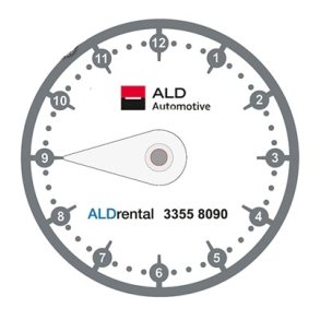 P-plate 10 - type 2 - med 3-fargetrykk
