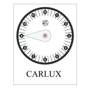 P-plate SQUARE - m/ 1-fargetrykk 