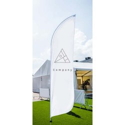 Beachflag SEJL 406 cm L