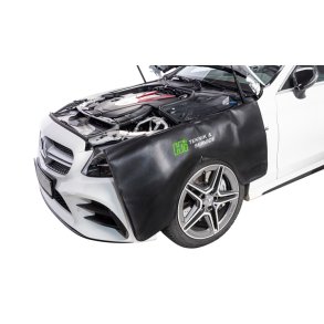 Vrksted skrmbeskyttelse med sandvgt - 2 farvetryk