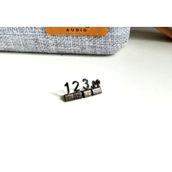 Sm prisskilte til varesalg - LUX sort messing