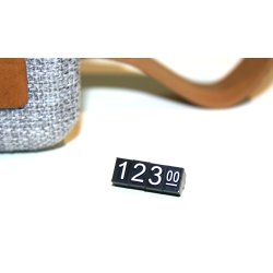 Sm prisskilte til varesalg - STD hvid serien