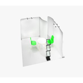 Messestand Semi- B 3x3 m - inkl. trykk