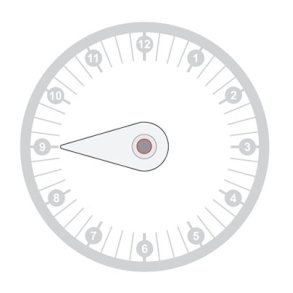 P-skive 10 - type 1 - uten logotrykk slv