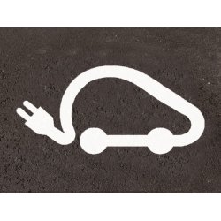 Strm bil hvid 60120 cm