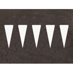 25 stk  hajtand 5060 cm hvid